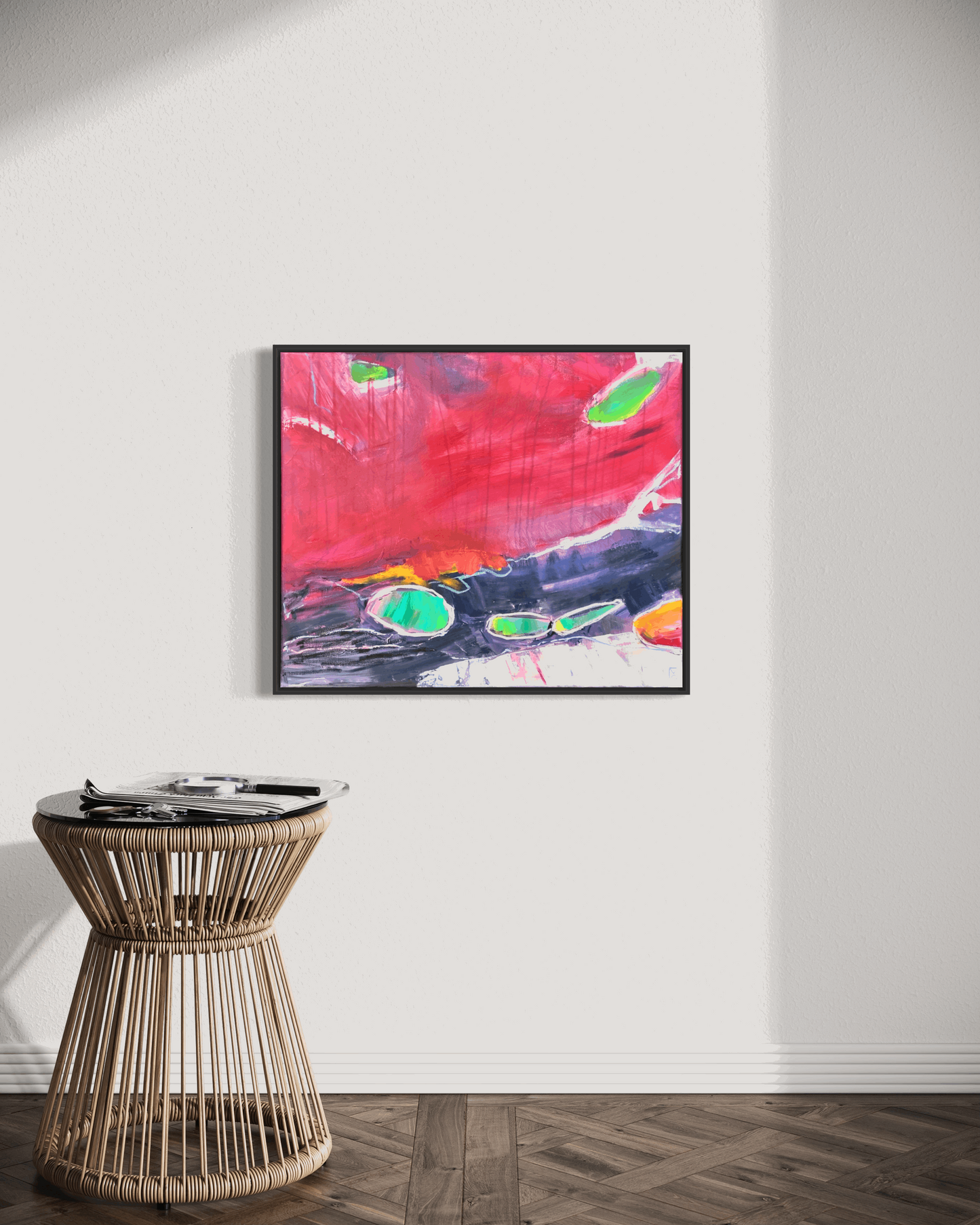 "Mutausbruch", Original Gemälde, 50x60cm (verkauft)