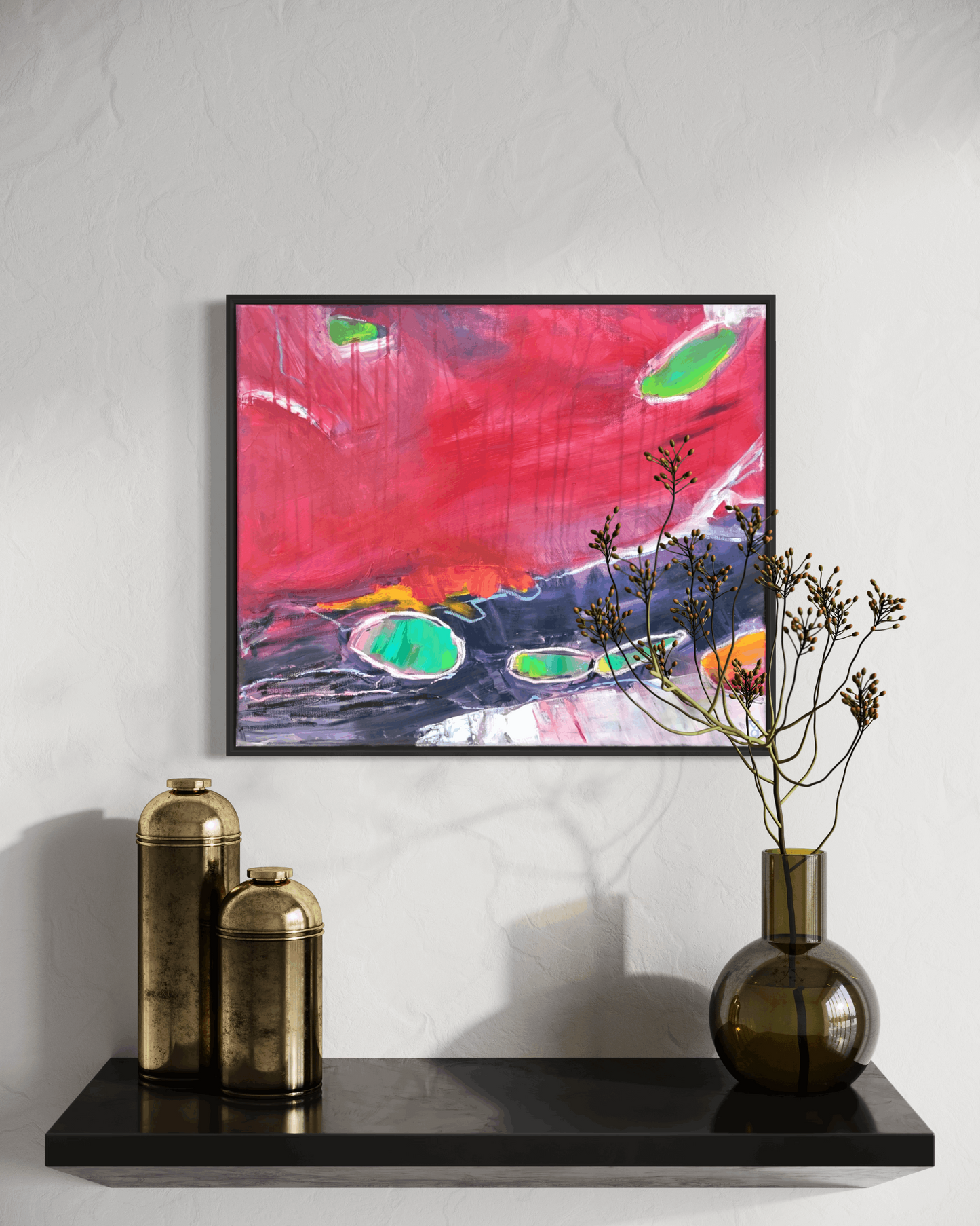 "Mutausbruch", Original Gemälde, 50x60cm (verkauft)