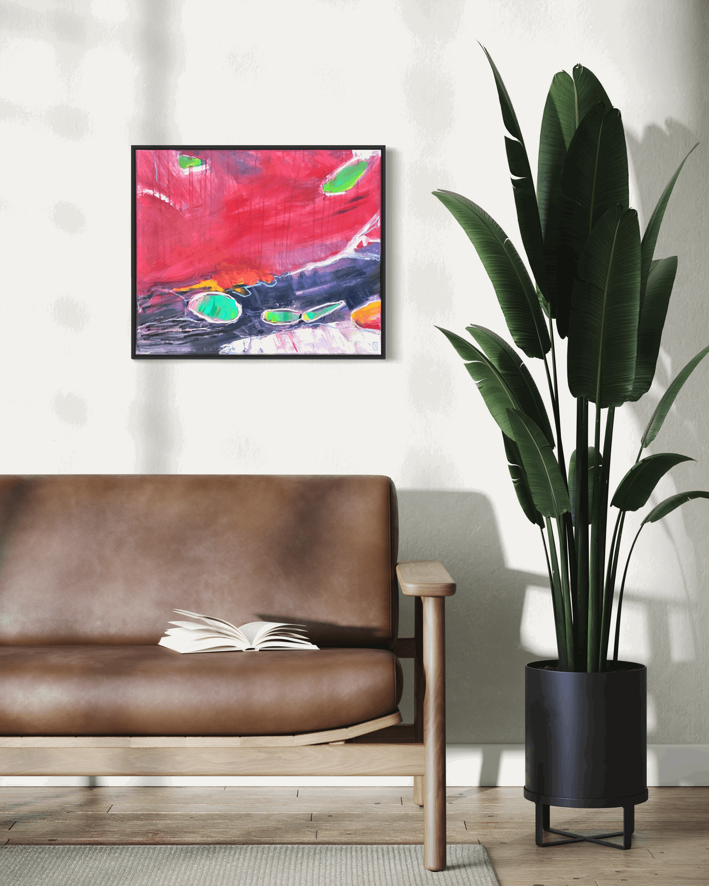 "Mutausbruch", Original Gemälde, 50x60cm (verkauft)