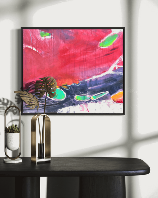 "Mutausbruch", Original Gemälde, 50x60cm (verkauft)